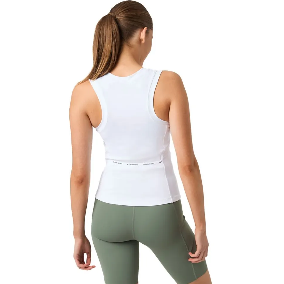 Ace Pocket Ribbed Tank Top Dam