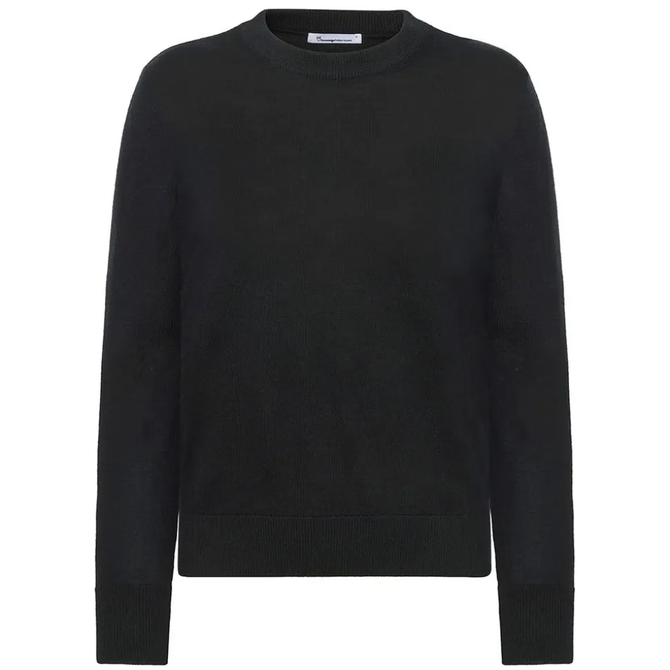 Fine Merino Crew Neck Dam