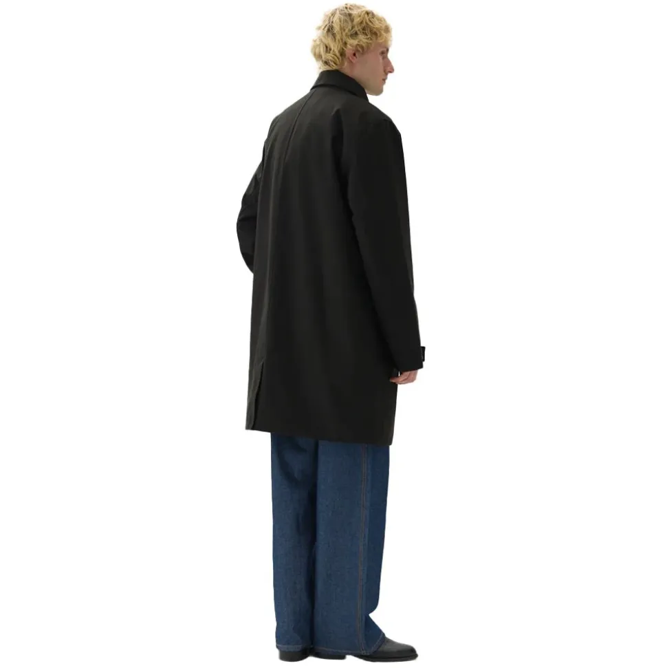 Long Dong Polyrayon Wool Look Herr