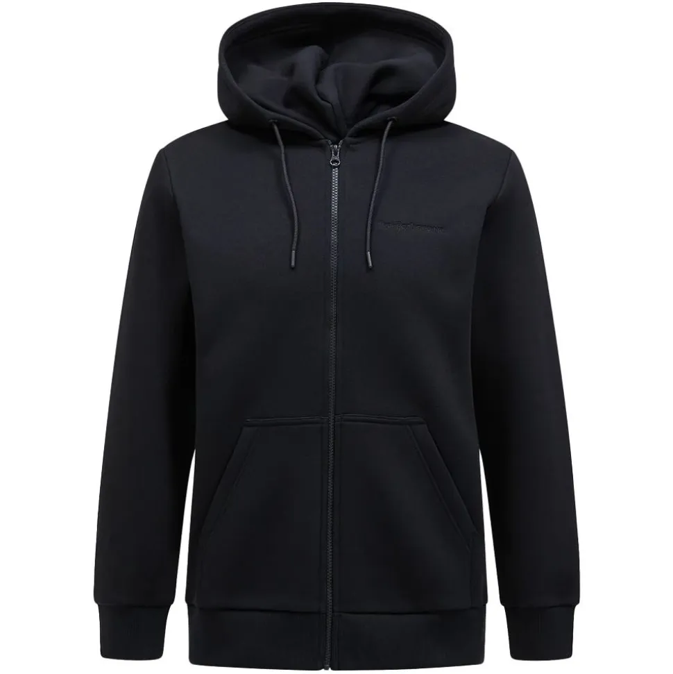 Original Small Logo Zip Hood Herr