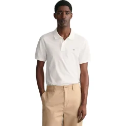 Regular Fit Shield Pique Herr