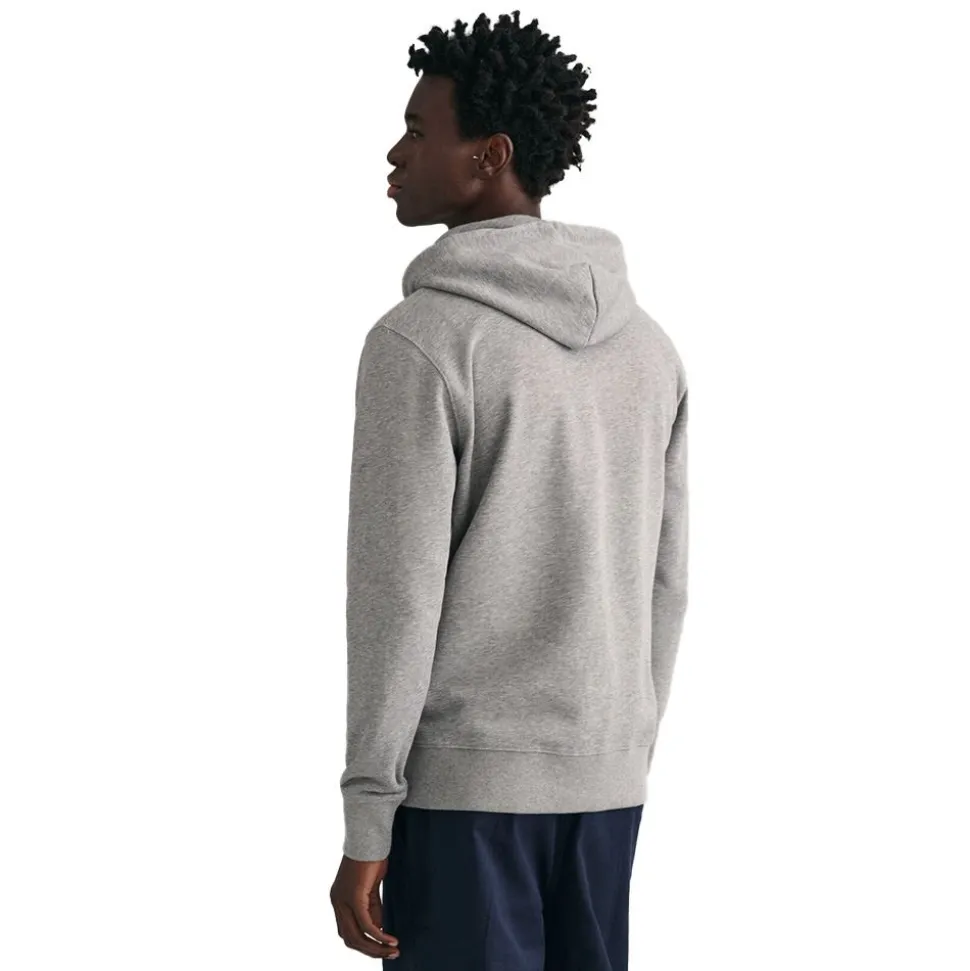 Regular Shield Zip Hoodie Herr