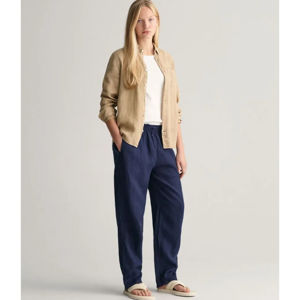Relaxed Linen Pants Junior