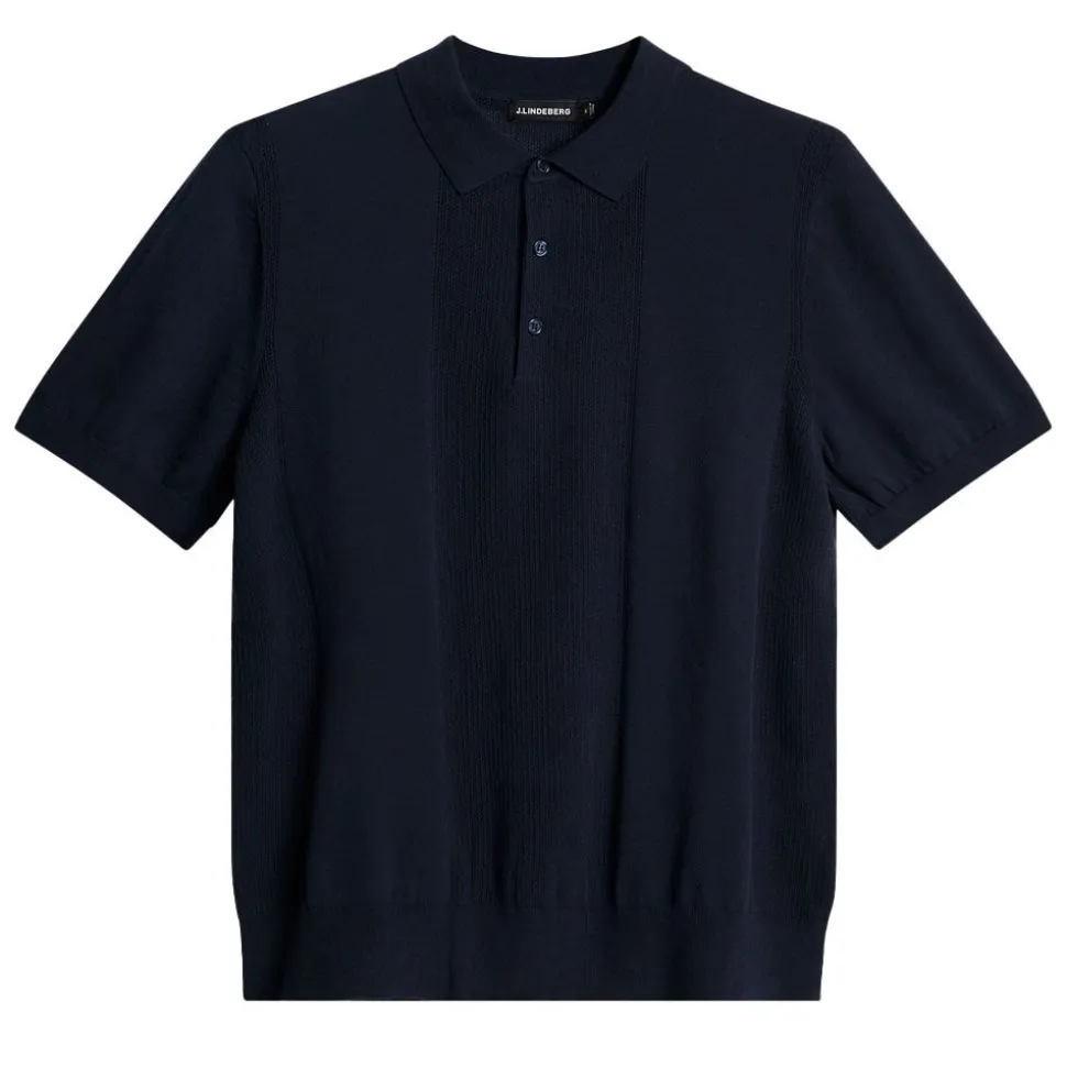 Reymond Solid Stripe Polo Herr