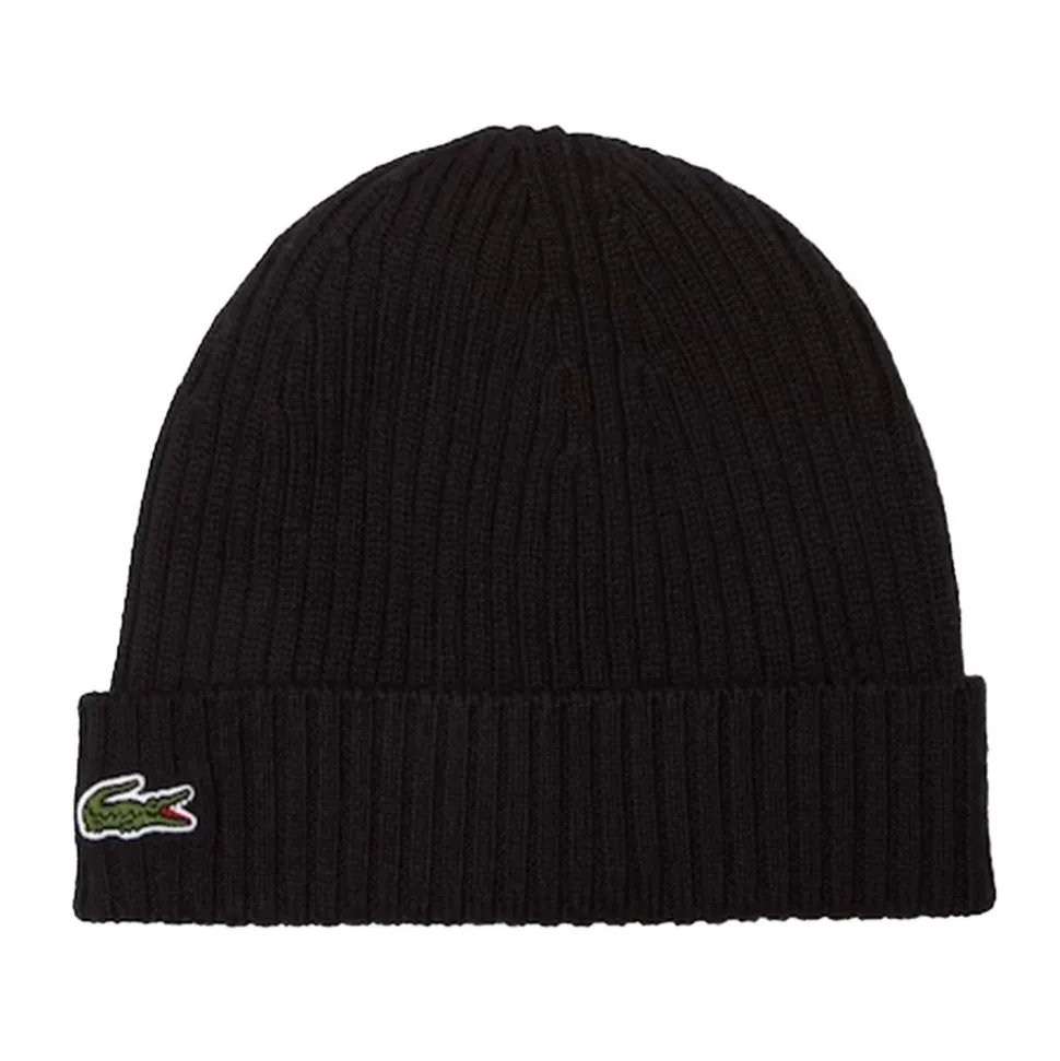 Ribbed Wool Beanie