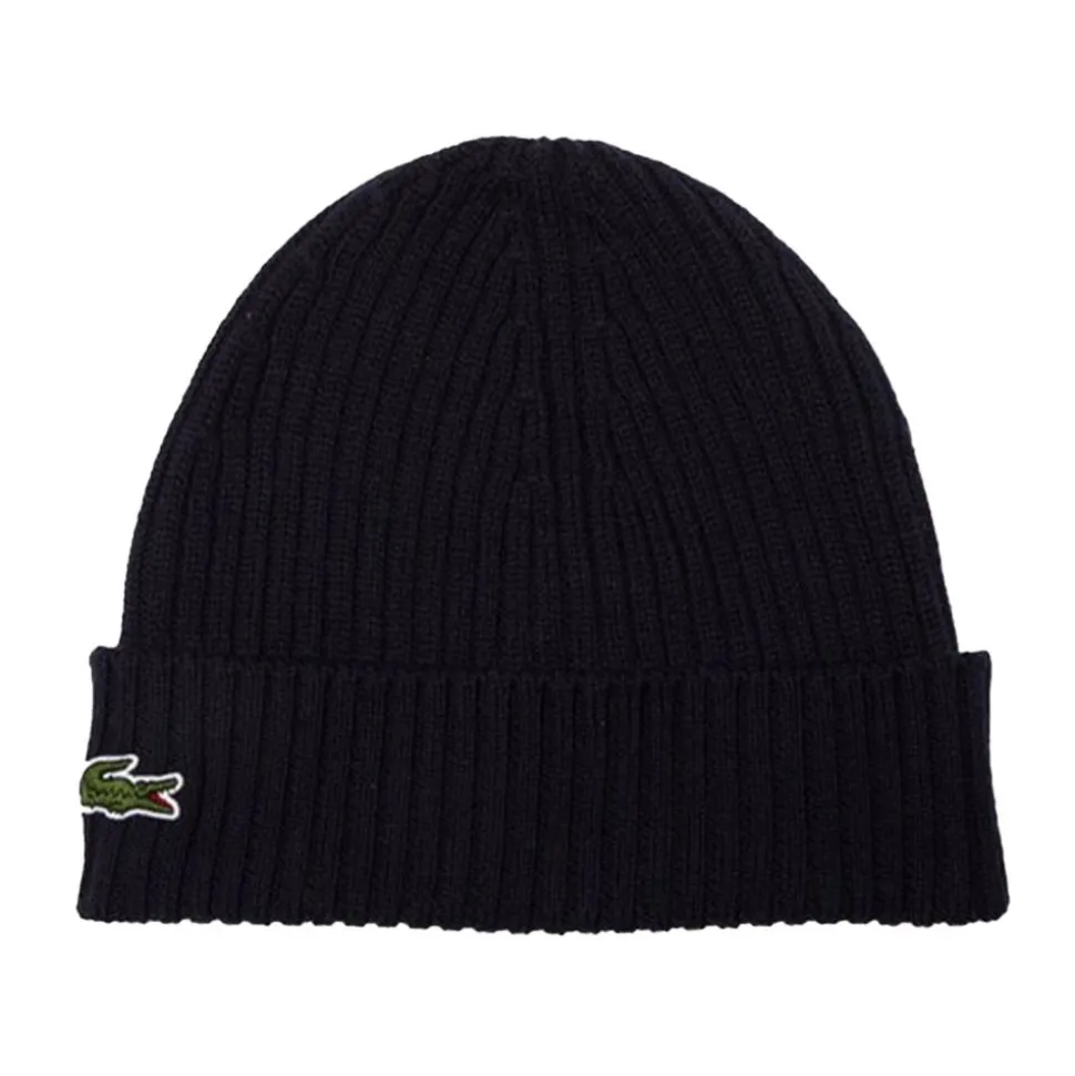 Ribbed Wool Beanie