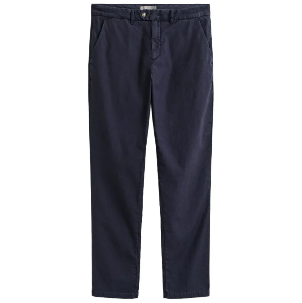 SLIM COTTON / LINEN CHINOS HERR