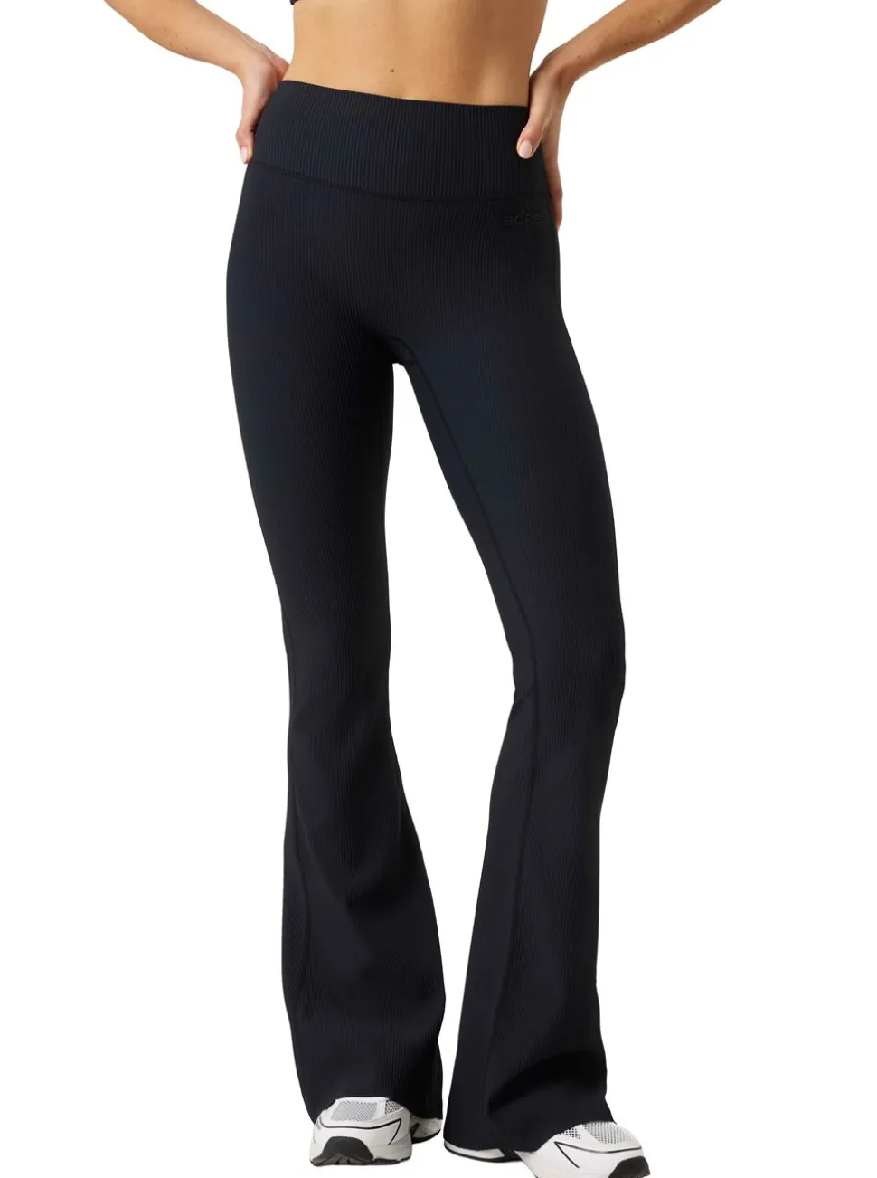STUDIO RIBBED FLARE TIGHTS REGULAR DAM