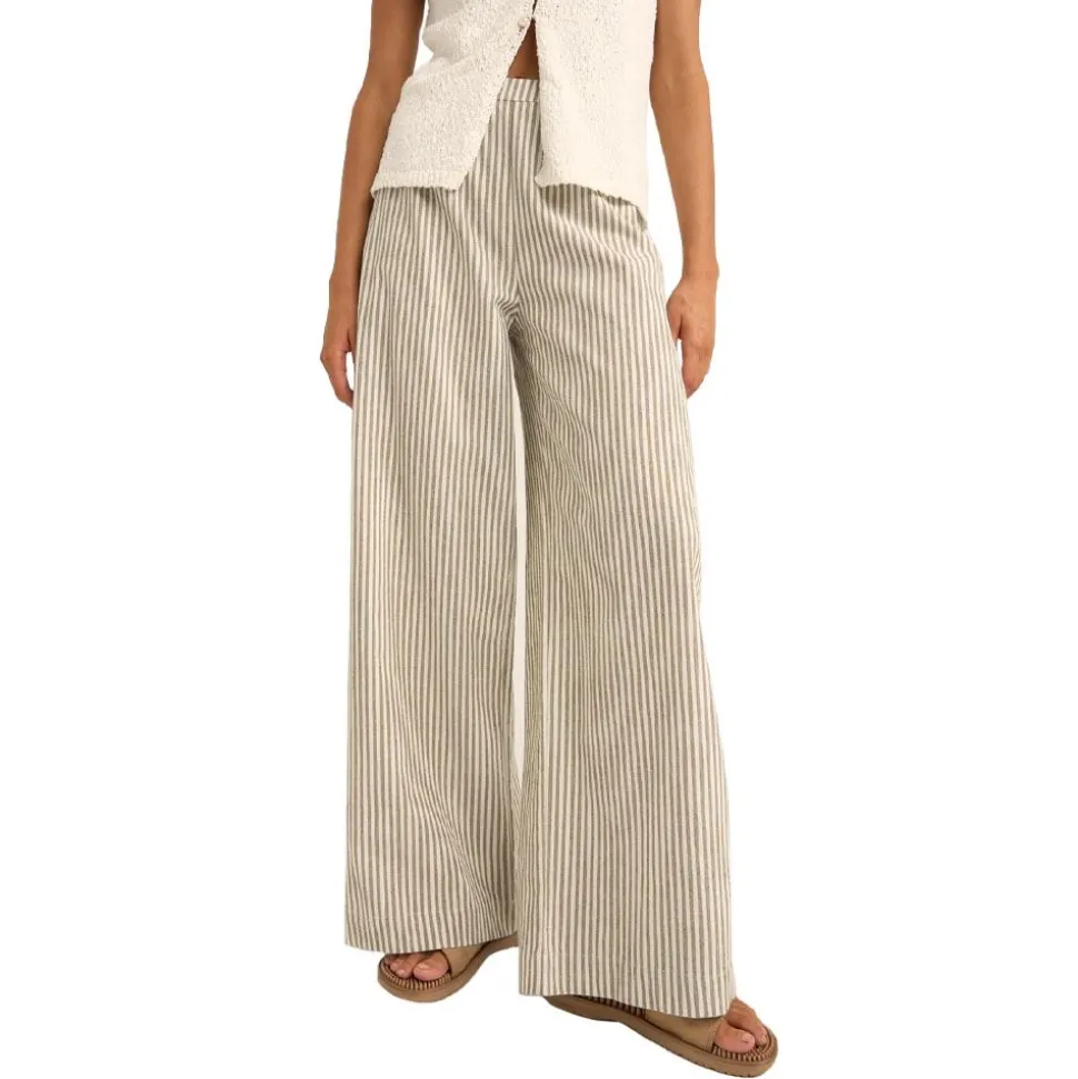 Valley Stripe Wide Leg Pant Dam
