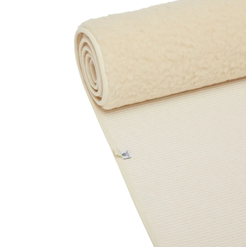 Yoga Mat Natural Wool 200x75cm