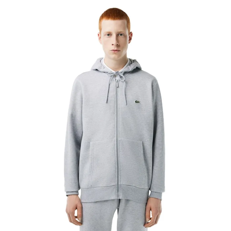 Zipped Fleece Hoodie Herr